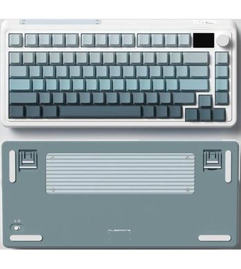 Клавіатура FL Esports CMK75 Ultramarine Kailh Box Marshmallow tactile&sound (CMK75-7561) фото