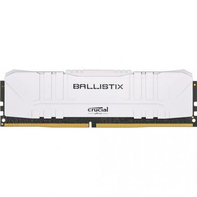 Оперативна пам'ять Crucial 8 GB DDR4 3600 MHz Ballistix White (BL8G36C16U4W) фото