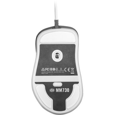 Миша комп'ютерна Cooler Master MM730 USB White/Gray (MM-730-WWOL1) фото