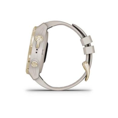 Смарт-часы Garmin Descent Mk2S Light Gold with Light Sand Silicone Band (010-02403-01) фото
