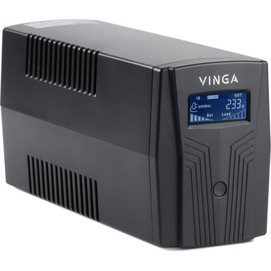 ДБЖ Vinga LCD 800VA plastic case (VPC-800P) фото