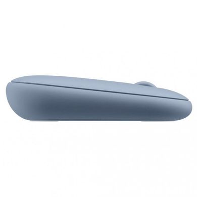 Миша комп'ютерна Logitech Pebble M350 Wireless Mouse Blue Grey (910-005719) фото