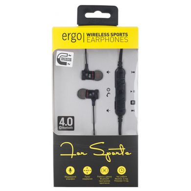 Навушники Ergo BT-920 Black фото