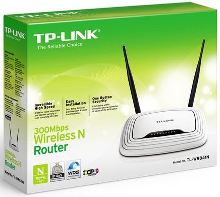 Маршрутизатор та Wi-Fi роутер TP-Link TL-WR841N фото
