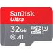 SanDisk 32 GB microSDHC UHS-I V30 Class 10 Ultra (SDSQUA4-032G-GN6MA) детальні фото товару