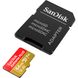 SanDisk Extreme PLUS microSDXC 64GB + SD Adapter 200MB/s and 90MB/s A2 C10 V30 UHS-I U8 SDSQXBU-064G-GN6MA детальні фото товару