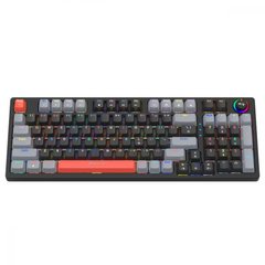 Клавиатура Xtrike ME GK-987 RGB Mechanical USB UA Black/Grey (GK-987GGRUA) фото