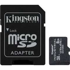 Карта памяти Kingston 8 GB microSDHC UHS-I (U3) V30 A1 Industrial (SDCIT2/8GB) фото