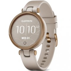 Смарт-часы Garmin Lily Rose Gold Bezel with Light Sand Case and Silicone Band (010-02384-11) фото