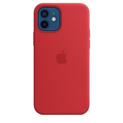 Apple iPhone 12/12 Pro Silicone Case with MagSafe - PRODUCT RED (MHL63) фото
