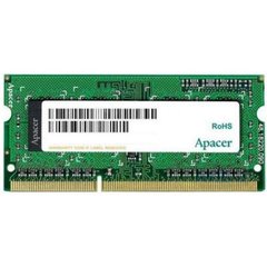 Оперативна пам'ять Apacer SoDIMM DDR3 4GB 1333 MHz (AS04GFA33C9TBGC) фото