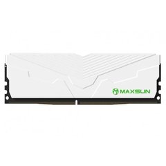 Оперативна пам'ять Maxsun 16Gb DDR4 2666 MHz Terminator White (MSD416G26W4) фото