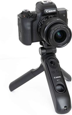 Фотоаппарат Canon EOS M50 Mark II Kit 15-45mm + Tripod Grip + Microphone фото