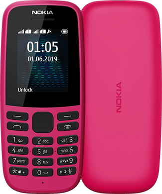 Смартфон Nokia 105 DS 2019 Pink фото