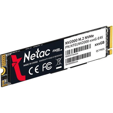 SSD накопичувач Netac NV2000 1 TB (NT01NV2000-1T0-E4X) фото