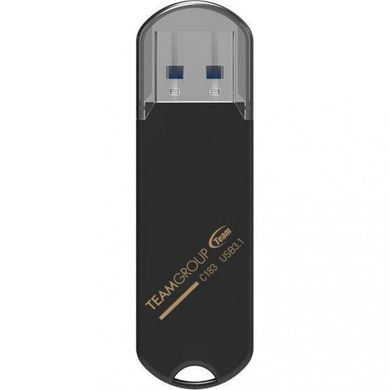 Flash пам'ять TEAM 64 GB C183 USB3.0 Black (TC183364GB01) фото