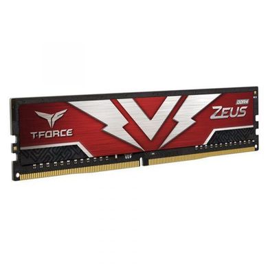 Оперативная память TEAM 16 GB DDR4 3200 MHz T-Force Zeus Red (TTZD416G3200HC2001) фото