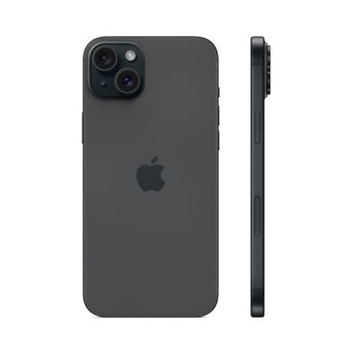 Смартфон Apple iPhone 15 Plus 128GB eSIM Black (MTXR3) фото