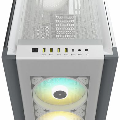 Корпус для ПК Corsair iCUE 7000X RGB Tempered Glass White (CC-9011227-WW) фото