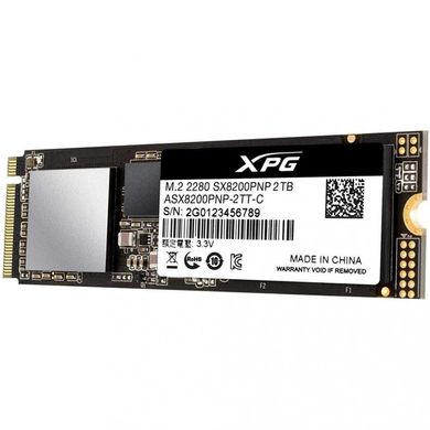 SSD накопитель ADATA SX8200 Pro 2 TB (ASX8200PNP-2TT-C) фото