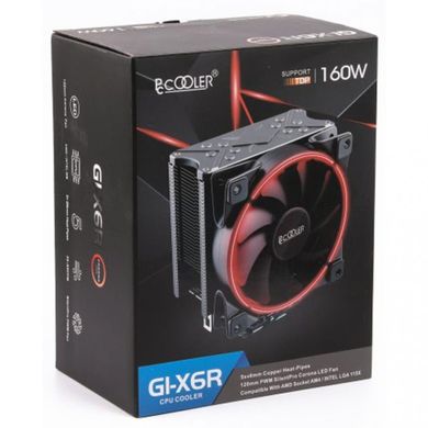 Повітрянне охолодження PCCooler GI-X6R фото