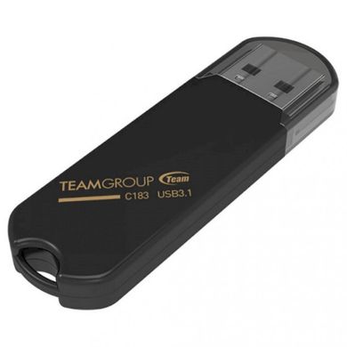 Flash память TEAM 64 GB C183 USB3.0 Black (TC183364GB01) фото