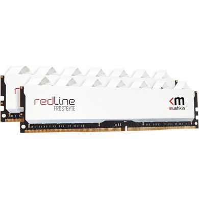 Оперативна пам'ять Mushkin 16 GB (2x8GB) DDR4 4000 MHz Redline White (MRD4U400JNNM8GX2) фото
