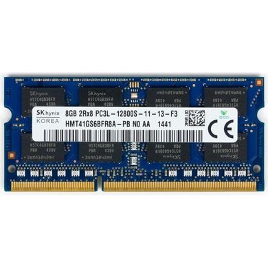 Оперативна пам'ять SK hynix 8 GB SO-DIMM DDR3L 1600 MHz (HMT41GS6BFR8A-PB) фото