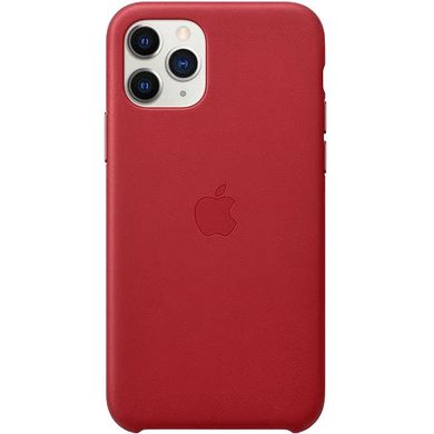 Apple iPhone 11 Pro Leather Case - (Product) Red MWYF2 фото