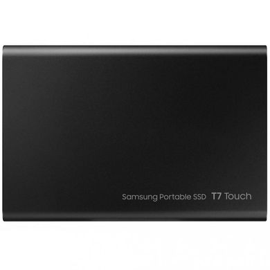 SSD накопитель Samsung T7 Touch 2 TB Black (MU-PC2T0K/WW) фото