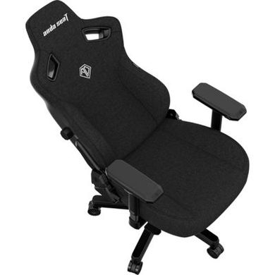 Геймерское (Игровое) Кресло Anda Seat Kaiser 3 L Black Fabric (AD12YDC-L-01-B-CF) фото