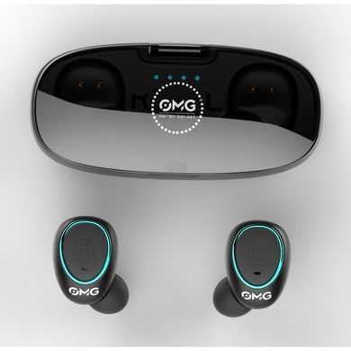 Навушники OMG X-Pro 6 Black with Charging Case фото