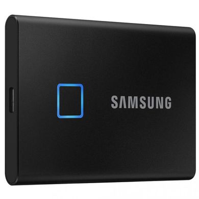 SSD накопичувач Samsung T7 Touch 2 TB Black (MU-PC2T0K/WW) фото