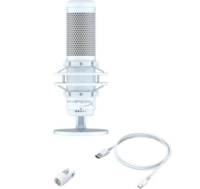 Мікрофон HyperX QuadCast S White (519P0AA) фото
