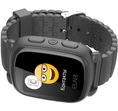 Смарт-часы ELARI KidPhone 2 Black GPS (KP-2B) фото