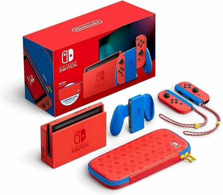 Игровая приставка Nintendo Switch Mario Red & Blue Edition фото