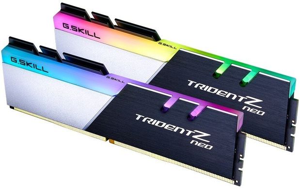 Оперативна пам'ять G.SKILL 32 GB (2x16G) DDR4 3200 MHz Trident Z NEO (F4-3200C16D-32GTZN) фото