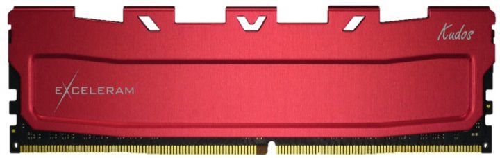 Оперативная память Exceleram 4 GB DDR4 2666 MHz Red Kudos (EKBLACK4042619A) фото