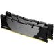 Kingston FURY 16 GB (2x8GB) DDR4 4000 MHz Renegade Black (KF440C19RB2K2/16) детальні фото товару