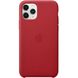 Apple iPhone 11 Pro Leather Case - (Product) Red MWYF2, Червоний