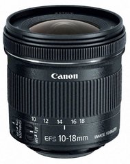 Об'єктив Canon EF-S 10-18mm f/4,5-5,6 STM фото