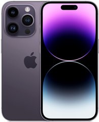 Смартфон Apple iPhone 14 Pro 256GB Dual SIM Deep Purple (MQ1C3) фото