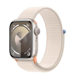 Смарт-часы Apple Watch Series 9 GPS 41mm Starlight Aluminum Case w. Starlight S. Loop (MR8V3) фото