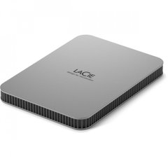 Жорсткий диск LaCie Mobile Drive 2022 4TB Moon Silver (STLP4000400) фото