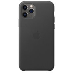 Apple iPhone 11 Pro Leather Case - Black MWYE2 фото