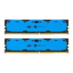 Оперативна пам'ять GOODRAM 8 GB (2x4GB) DDR4 2400 MHz Iridium Blue (IR-B2400D464L15S/8GDC) фото
