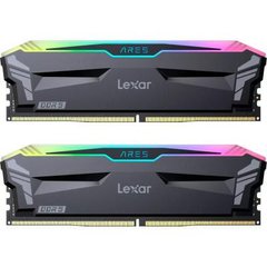 Оперативная память Lexar 32 GB (2x16GB) DDR5 7200 MHz Ares RGB Gaming (LD5U16G72C34LA-RGD) фото