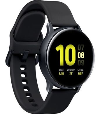 Смарт-годинник Samsung Galaxy Watch Active 2 40mm Black Aluminium (SM-R830NZKA) фото