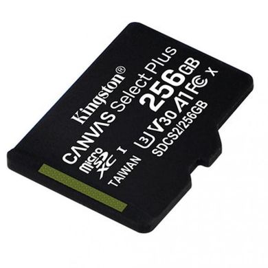 Карта памяти Kingston 256 GB microSDXC Class 10 UHS-I U3 Canvas Select Plus SDCS2/256GBSP фото
