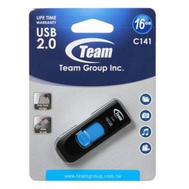 Flash память TEAM 16 GB C141 Blue (TC14116GL01) фото